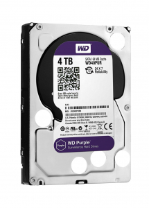 4TB WD 3.5" Purple SATAIII 64MB cache winchester (WD40PURZ)