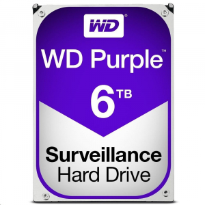 6TB WD 3.5" Purple SATAIII 64MB cache winchester (WD60PURZ)