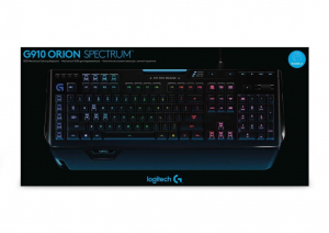 Logitech G910 Orion Spectrum mechanikus RGB UK billentyűzet fekete (920-008017)