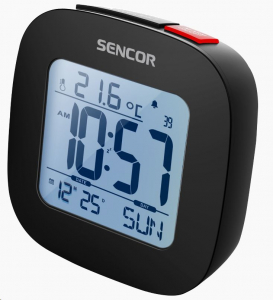 Sencor SDC 1200 B ébresztőórás rádió hőmérővel fekete