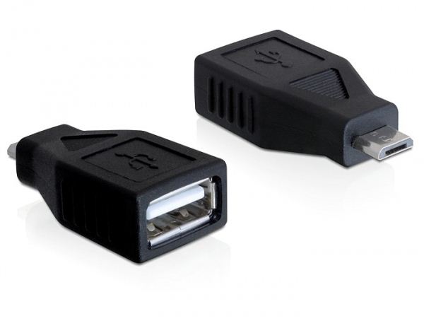 Delock DL65296 USB micro-B apa -> USB 2.0-A anya adapter