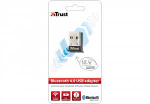 Trust Ultra Small Bluetooth 4.0 adapter USB fekete (18187)
