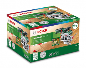 Bosch UniversalCirc 12 akkus körfűrész, akkumulátor és töltő nélkül (06033C7003)