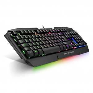 Spirit Of Gamer PRO-K5 Gaming billentyűzet fekete (CLA-PK5)