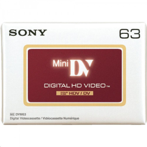 Sony DVM63HDV HD DV kazetta