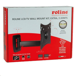 Roline LCD TV/Monitor fali tartó 1 karos 10-40" 25kg fekete  (17.03.0007)