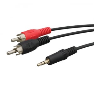 Delight 3.5 mm jack -> 2x RCA átalakító kábel 1.5m (20122)