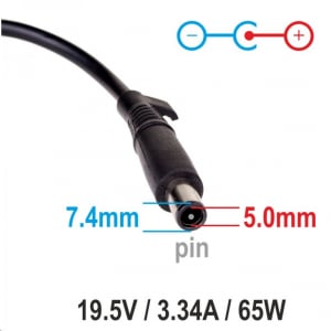 Akyga Notebook autós adapter 65W DELL (AK-ND-33)