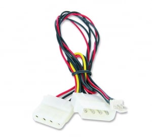 Gembird Cablexpert Molex --> WENT 3-pin male (CC-PSU-5)