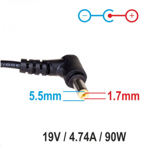 Akyga Notebook autós adapter 65W Acer (AK-ND-43)