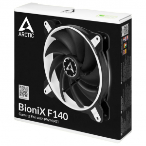 Arctic BioniX F140 ház hűtő ventilátor 14cm fekete-fehér (ACFAN00096A)