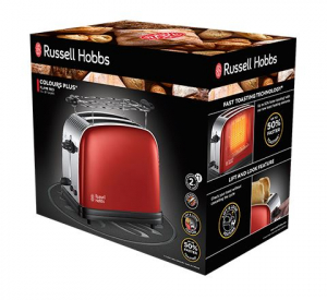 Russell Hobbs 23330-56 Colours Plus+ Piros kenyérpirító