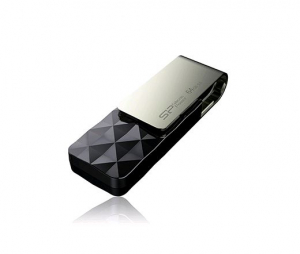 Pen Drive 64GB Silicon Power Blaze B30 fekete USB 3.0 (SP064GBUF3B30V1K)