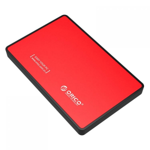 Orico 2.5" külső merevlemez ház fekete-piros (2588US3-V1-RD)