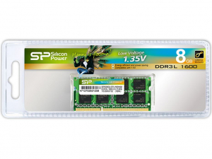 8GB 1600MHz DDR3 Notebook RAM Silicon Power (SP008GLSTU160N02)