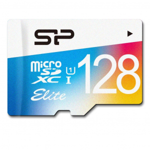 128GB microSDXC Silicon Power Elite CL10 + adapter (SP128GBSTXBU1V20SP)