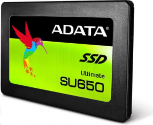 240GB ADATA SSD SATAIII  2,5" meghajtó SU650 (ASU650SS-240GT-C/R)