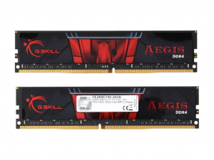 32GB 2400MHz DDR4 RAM G.Skill Aegis CL15 (2x16GB) (F4-2400C15D-32GIS)