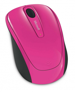 Microsoft Wireless Mobile Mouse 3500 egér Magenta (GMF-00276)
