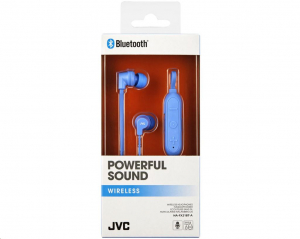 JVC HA-FX21BT-AE Bluetooth mikrofonos fülhallgató kék