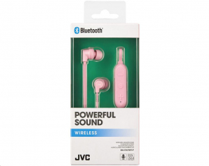 JVC HA-FX21BT-PE Bluetooth mikrofonos fülhallgató rózsaszín