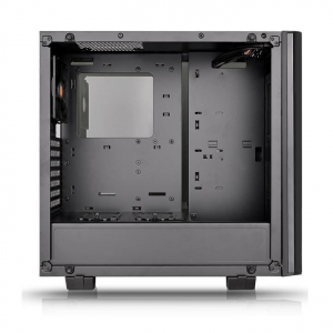 Thermaltake View 21 Tempered Glass Edition táp nélküli ablakos ház fekete (CA-1I3-00M1WN-00)