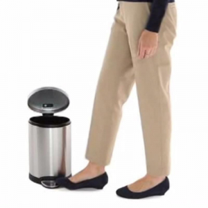 SimpleHuman CW1834CB 6 literes félkör alakú pedálos szemetes