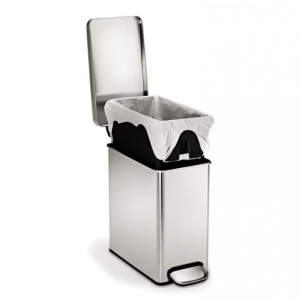 SimpleHuman CW1898CB 10 literes pedálos rozsdamentes szemetes