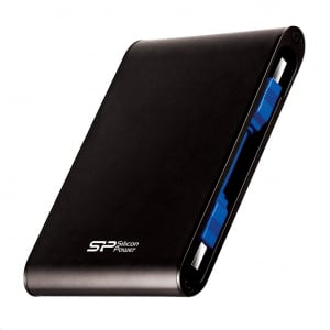 1TB 2.5" Silicon Power Armor A80 USB külső winchester fekete (SP010TBPHDA80S3K)