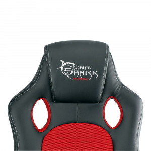 White Shark Kings Throne gaming szék fekete-piros