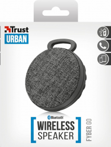 Trust Urban Fyber Go vezeték nélküli Bluetooth hangszóró fekete (22010)