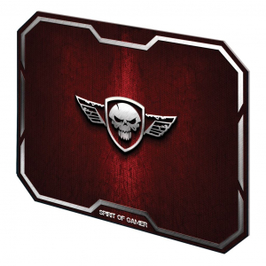 Spirit Of Gamer Winged Skull egérpad piros (SOG-PAD01MR)