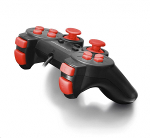 Esperanza EGG102R Warrior gamepad fekete-piros