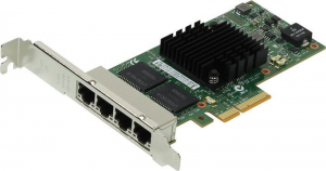 Intel I350T4V2BLK PCI-E szerver h&aacute;l&oacute;zati k&aacute;rtya Dual Port bulk