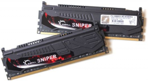 8 GB 1866MHz DDR3 RAM G. Skill Sniper CL9 2x4GB (F3-14900CL9D-8GBSR)
