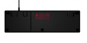 Logitech G413 Carbon mechanikus Gaming US billentyűzet fekete USB (920-008310)