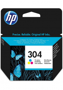 HP N9K05AE h&aacute;romsz&iacute;nű tintapatron (304 )