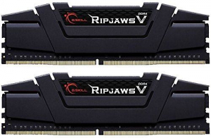 16GB 3200MHz DDR4 RAM G.Skill Ripjaw V CL16 Black (2X8GB) (F4-3200C16D-16GVGB)