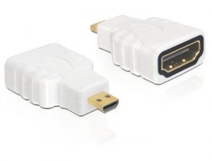 Delock DL65276 nagy sebességű mikro HDMI D apa -> HDMI A anya adapter