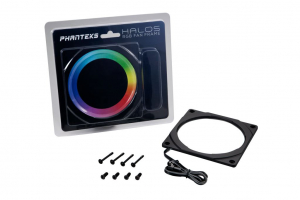 Phanteks Halos RGB ventilátor keret 14cm (PH-FF140RGBP_BK01)