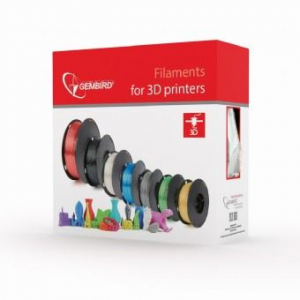 Gembird ABS filament 1.75mm, 1kg sárga (3DP-ABS1.75-01-FY)