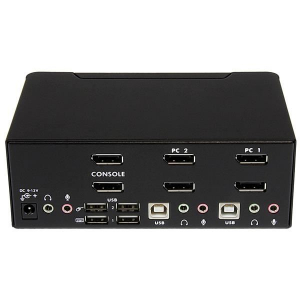 Startech.com KVM Switch 2PC USB 6 x DisplayPort (SV231DPDDUA2)