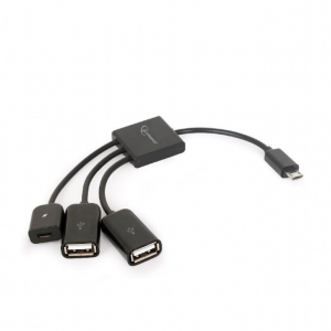 Gembird OTG 3 portos USB2.0 HUB (UHB-OTG-02)