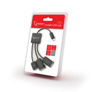 Gembird OTG 3 portos USB2.0 HUB (UHB-OTG-02)