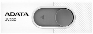 Pen Drive 32GB ADATA UV220 USB 2.0 White/Gray (AUV220-32G-RWHGY)