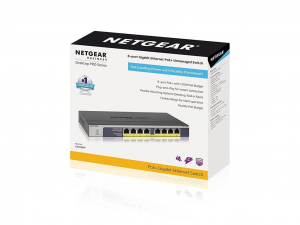 Netgear GS108PP-100EUS 1000Mbps 8 portos switch