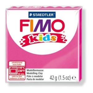 FIMO "Kids" gyurma 42g égethető rózsaszín (8030-25)