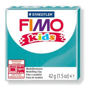 FIMO "Kids" gyurma 42g égethető türkiz (8030-39)