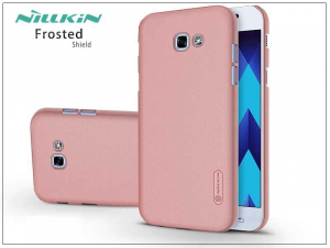 Nillkin Frosted Shield Samsung A320F Galaxy A3 (2017) hátlap kijelzővédő fóliával rosegold(NL137288)