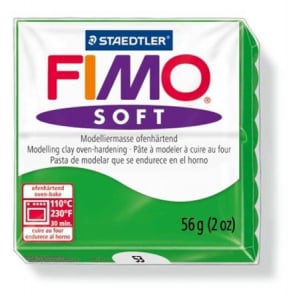 FIMO "Soft" gyurma 56g égethető zöld (8020-53)